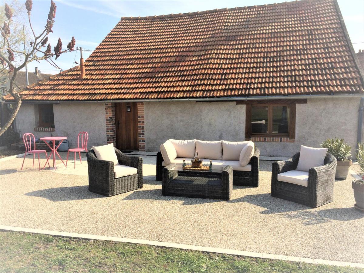 Gite De Sologne "Les Galoches" Dhuizon Exteriér fotografie